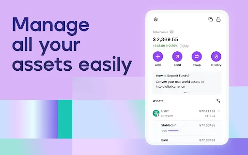 TopNod Wallet: A Carteira Web3 RWA Segura para Navegadores - Screenshot 3