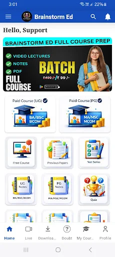 Baixar Brainstorm Ed APK – O Melhor Aplicativo Educacional Grátis - Screenshot 1