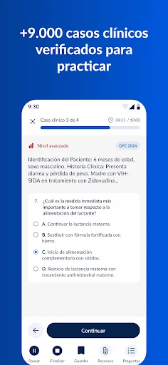 Baixar Gliamediq: Simulador ENARM – O Melhor Estudo para Medicina - Screenshot 2