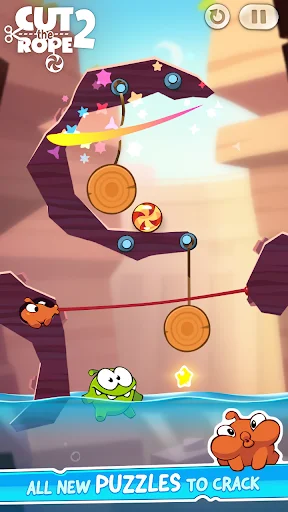 Baixar Cut the Rope 2 – Aventuras Divertidas com Om Nom Grátis - Screenshot 3