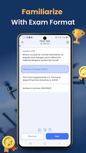 Part 107 Practice Test 2026: Passe na Prova FAA e Voe Seguro - Screenshot 6