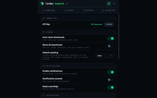 TorBox Control: Gerencie seus Downloads com Eficiência e Rapidez - Screenshot 4