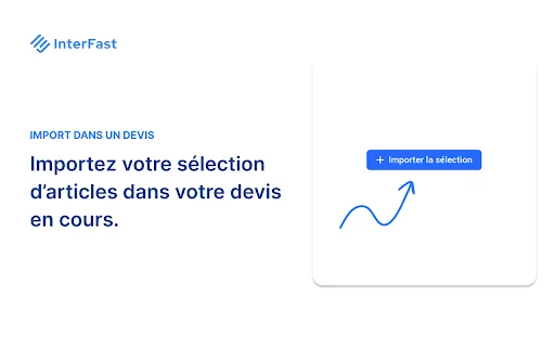 InterFast: Otimize seus Orçamentos e Importe Produtos Facilmente - Screenshot 3