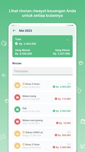 Baixar Pitih: Controle suas Finanças Offline de Forma Simples - Screenshot 4