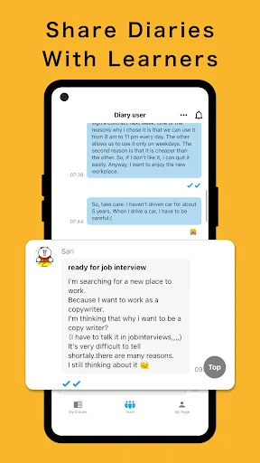 LangJournal: Aprenda Idiomas com Diário e Correção por IA - Screenshot 6