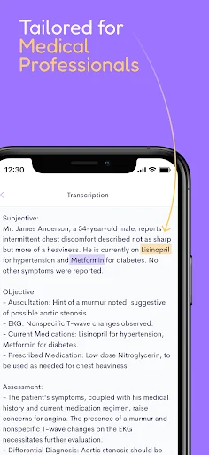 Assistant Dr. – Medical Scribe: Transcrição Médica por IA - Screenshot 5