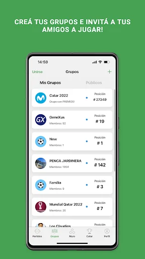 Baixar Penca Ovación: Palpites de Futebol com Amigos Grátis - Screenshot 3