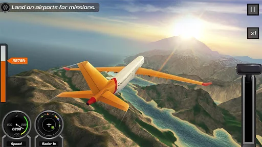 Baixe Flight Pilot: 3D Simulator – O Melhor Simulador de Voo Grátis - Screenshot 10