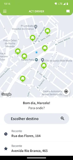 Baixar ACT Driver – Navegação Rápida, Fácil e Segura para Motoristas - Screenshot 1
