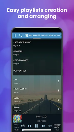 432 Player: Ouça Suas Músicas em 432Hz e 528Hz – Download Agora - Screenshot 5