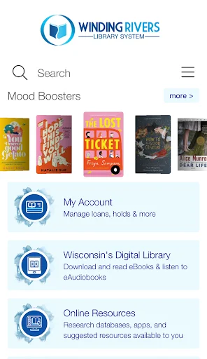 Baixe o WRLS Library Catalog: Acesso Fácil a Livros no Android - Screenshot 1