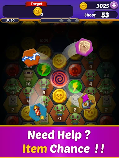 Download Shoot The Monster – Jogo de Puzzle 2048 Grátis - Screenshot 9