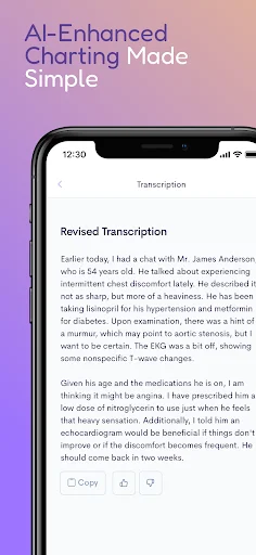 Assistant Dr. – Medical Scribe: Transcrição Médica por IA - Screenshot 6