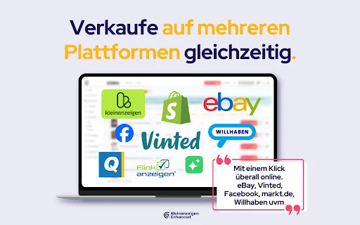 Kleinanzeigen-Enhanced: Otimize Suas Vendas e Economize Tempo - Screenshot 3