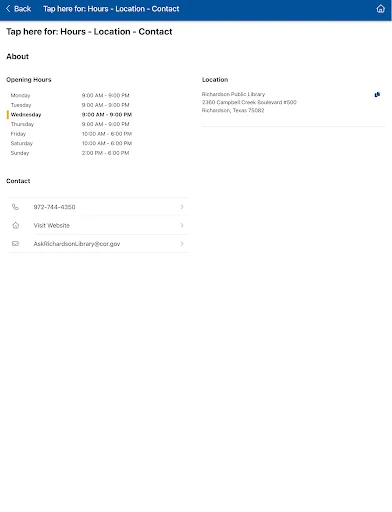 Baixar myRPL App: Acesso à Biblioteca Pública de Richardson - Screenshot 18