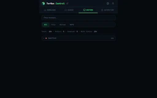 TorBox Control: Gerencie seus Downloads com Eficiência e Rapidez - Screenshot 3