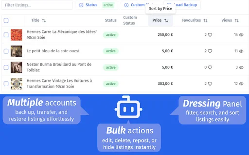 Dotb: Automatize suas Vendas no Vinted – Aumente seu Lucro Agora - Screenshot 3