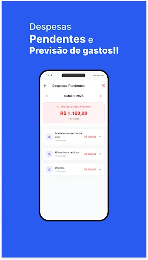 Fing: Finanças Pessoais – Controle suas contas e gastos facilmente - Screenshot 6