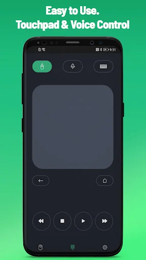 Controle Remoto para Android TV: App com Comando de Voz e Mouse - Screenshot 2
