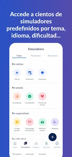 Baixar Gliamediq: Simulador ENARM – O Melhor Estudo para Medicina - Screenshot 4