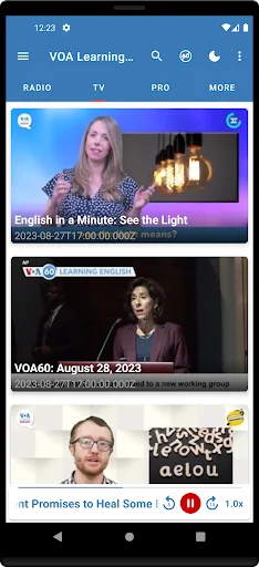 Baixar VOA Learning English: Aprenda Inglês com Notícias Grátis - Screenshot 3