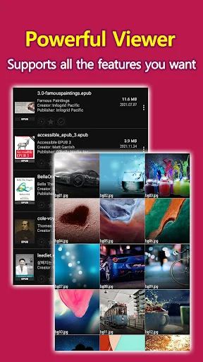 CherieViewer: Visualize EPUB, Comics e Heic sem Descompressão - Screenshot 9