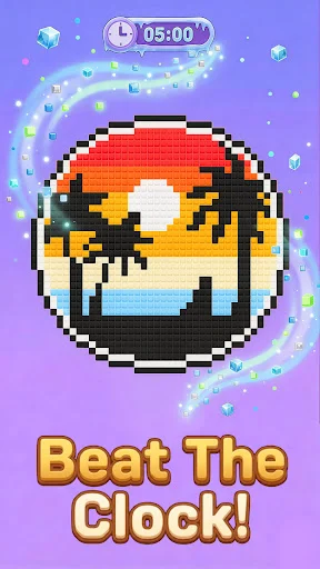 Baixar Gems Match: Art Jigsaw – Quebra-cabeças de Gemas Grátis - Screenshot 3