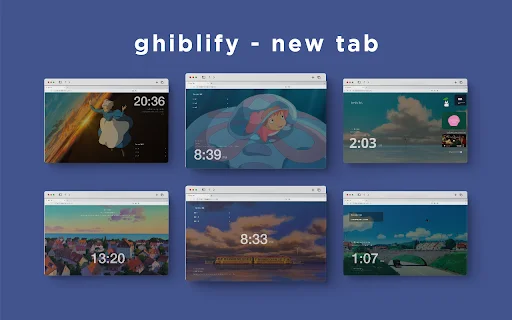 Ghiblify: Transforme sua Nova Aba com Estilo Studio Ghibli - Screenshot 1