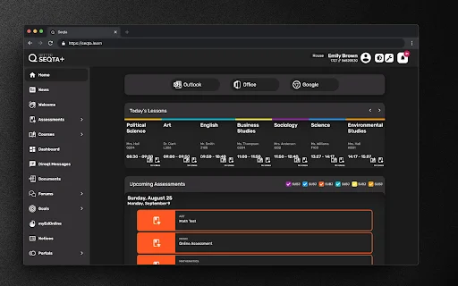 BetterSEQTA+ Download: Transforme sua experiência no SEQTA Learn - Screenshot 2
