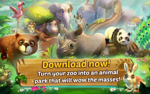 Baixe Zoo 2: Animal Park – O Melhor Simulador de Zoológico Online - Screenshot 9