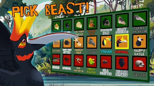 Baixar Tiger Fights Lion: Forest War – O Duelo Épico na Floresta - Screenshot 2